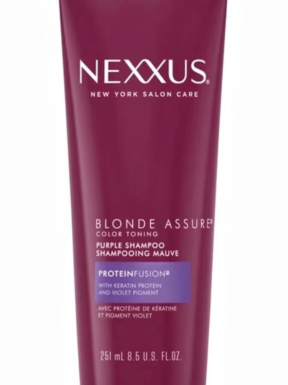 Nexxus Blonde Assure Color Toning Purple Shampoo Purple Shampoo 8.5 fl oz NWT